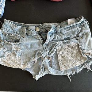 Summer shorts! A&E stretch jeans shorts!